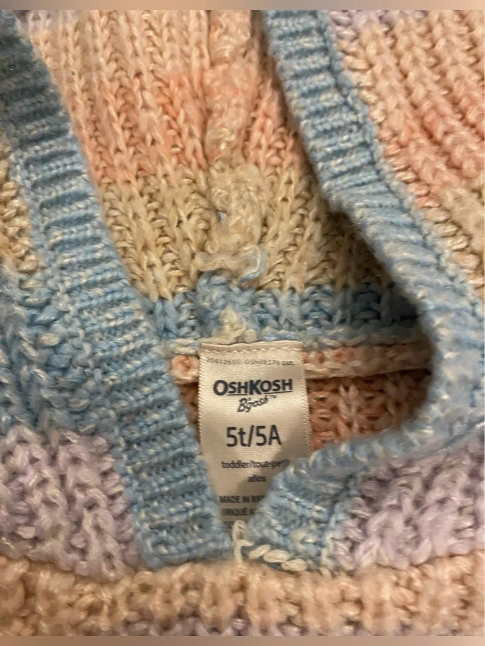 OshKosh Bgosh knitted hoodie